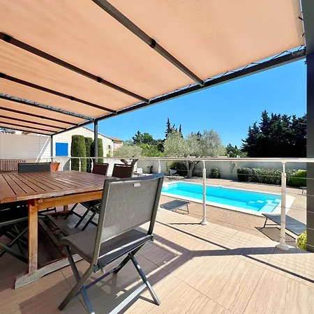 L'oustau Degio - Provence, Piscine, Clim, Calme, 4 Chambres, 6 Lits, 2 Salles De Bains, 8 Personnes Villa Istres