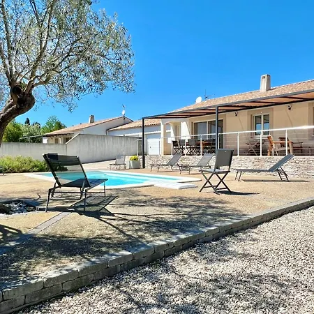 L'oustau Degio - Provence, Piscine, Clim, Calme, 4 Chambres, 6 Lits, 2 Salles De Bains, 8 Personnes Villa Istres